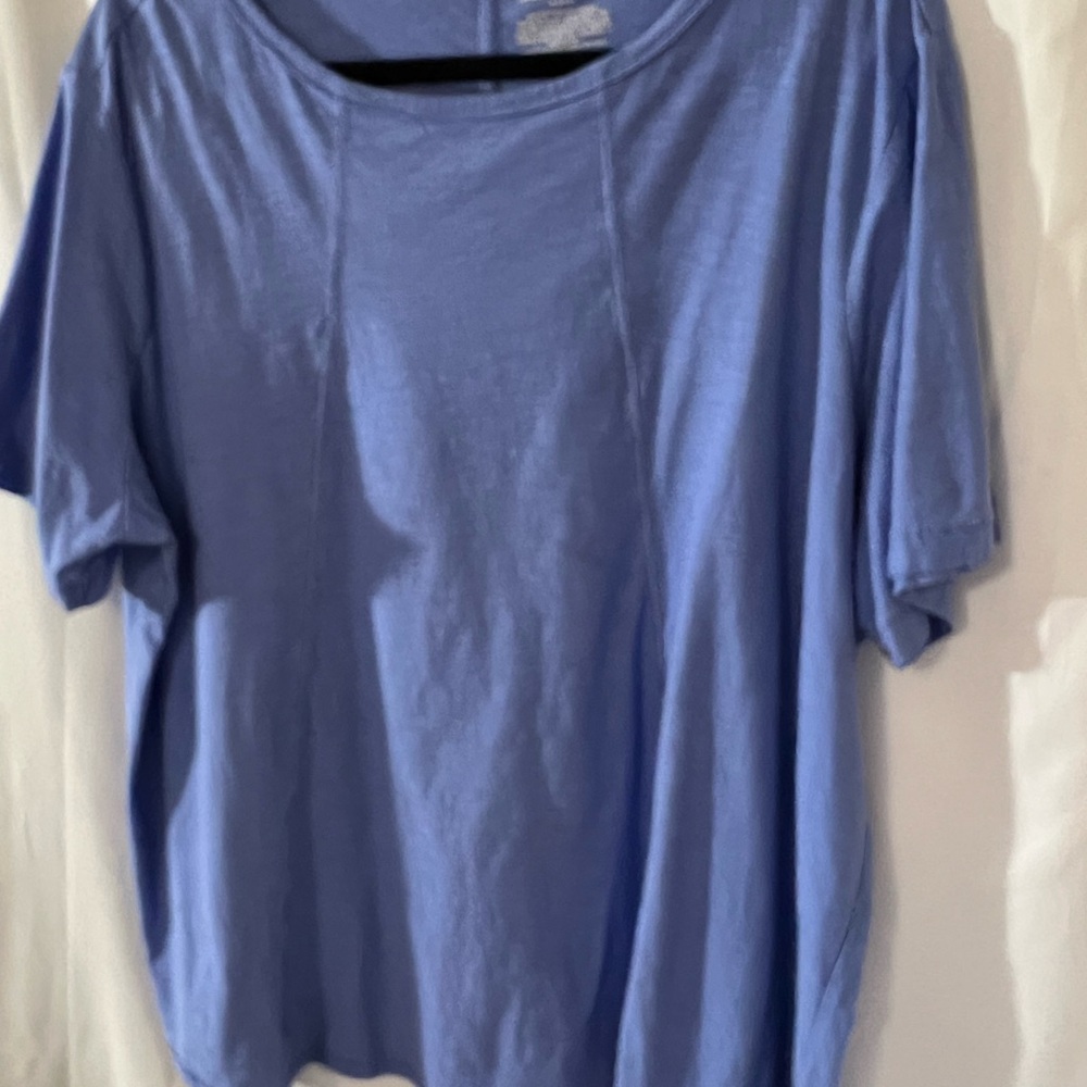 Westbound Short Sleeve Crew Neck Tee in Periwinkle